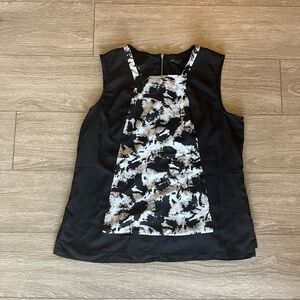Black and white Cynthia Rowley top